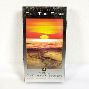 Anthony Tony Robbins VHS GET the EDGE 7 Days to Transform Your Life NEW SEALED